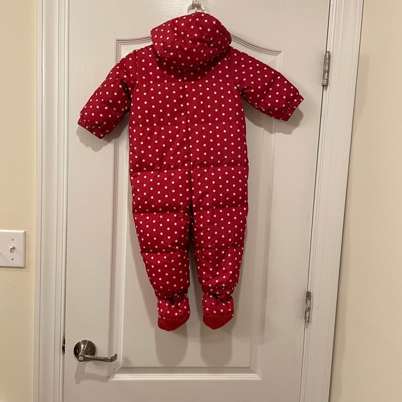 GAP BABY POLKA DOT PUFFER SIZE 18-24M - Picture 2 of 6